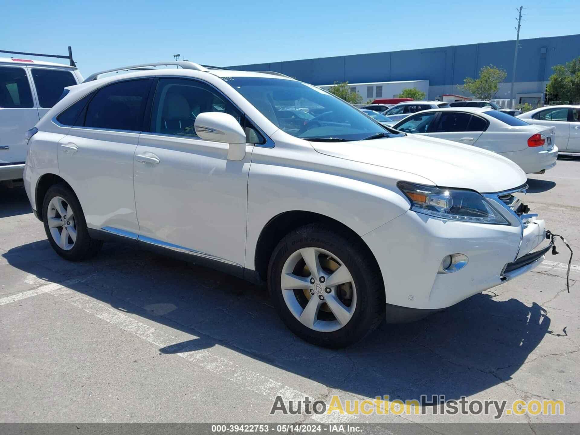 LEXUS RX 350, 2T2BK1BAXDC218954