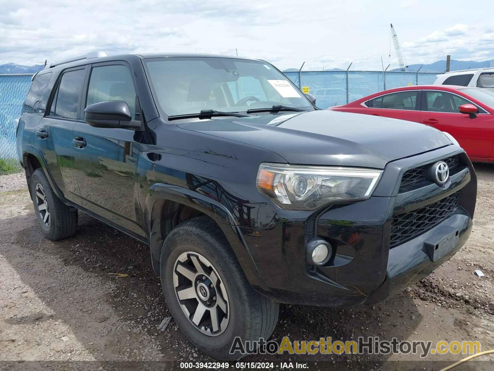 TOYOTA 4RUNNER SR5/LIMITED/TRAIL, JTEBU5JR7E5199545