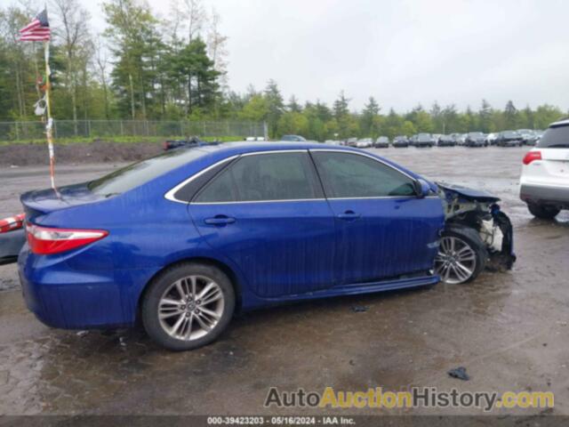 TOYOTA CAMRY SE, 4T1BF1FK2FU881609