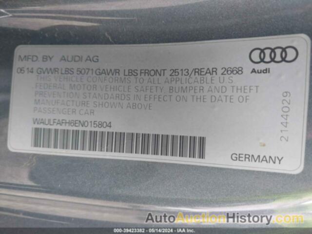 AUDI A5 2.0T PREMIUM, WAULFAFH6EN015804