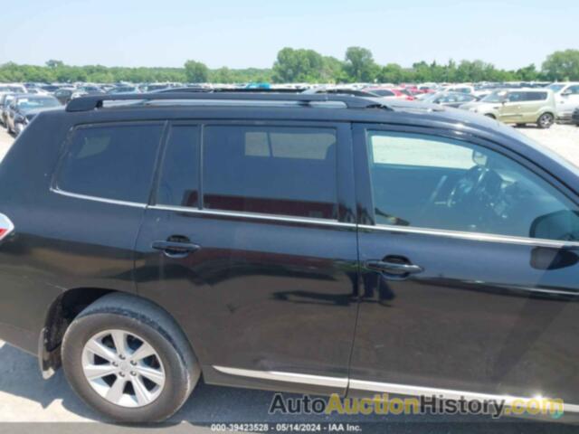 TOYOTA HIGHLANDER SE V6, 5TDBK3EH7DS236053