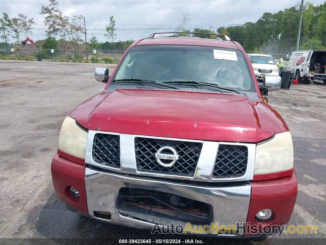 NISSAN ARMADA SE, 5N1AA08A25N719321