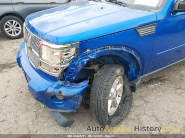 DODGE NITRO SLT/RT, 1D8GU58K17W639521