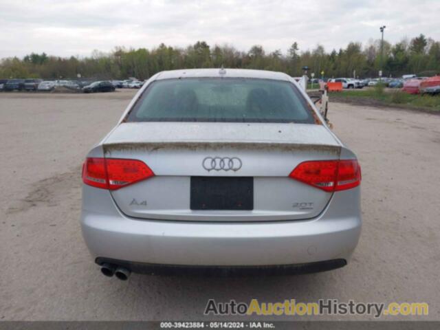 AUDI A4 2.0T PREMIUM, WAUDFAFLXCA088929