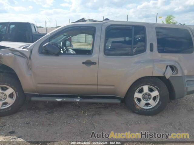 NISSAN XTERRA S, 5N1AN08U97C501874