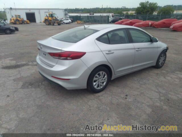 HYUNDAI ELANTRA SE, 5NPD74LF6HH176151