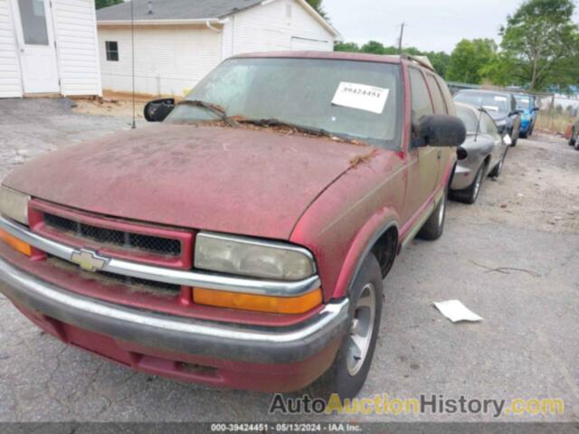 CHEVROLET BLAZER LT, 1GNCS13W712162220