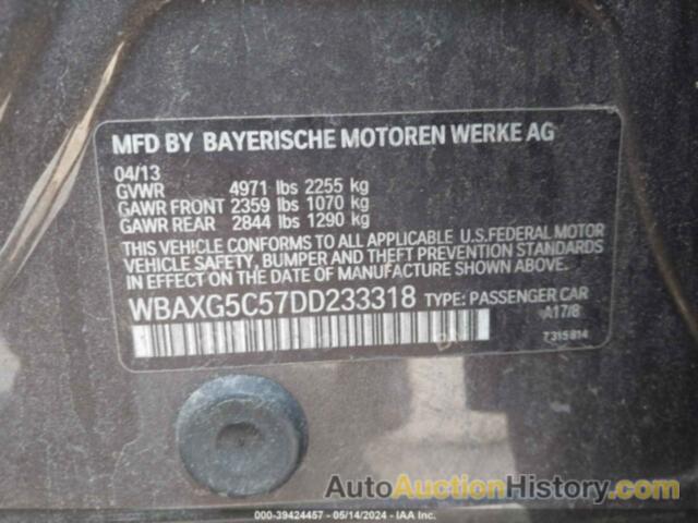 BMW 528I, WBAXG5C57DD233318