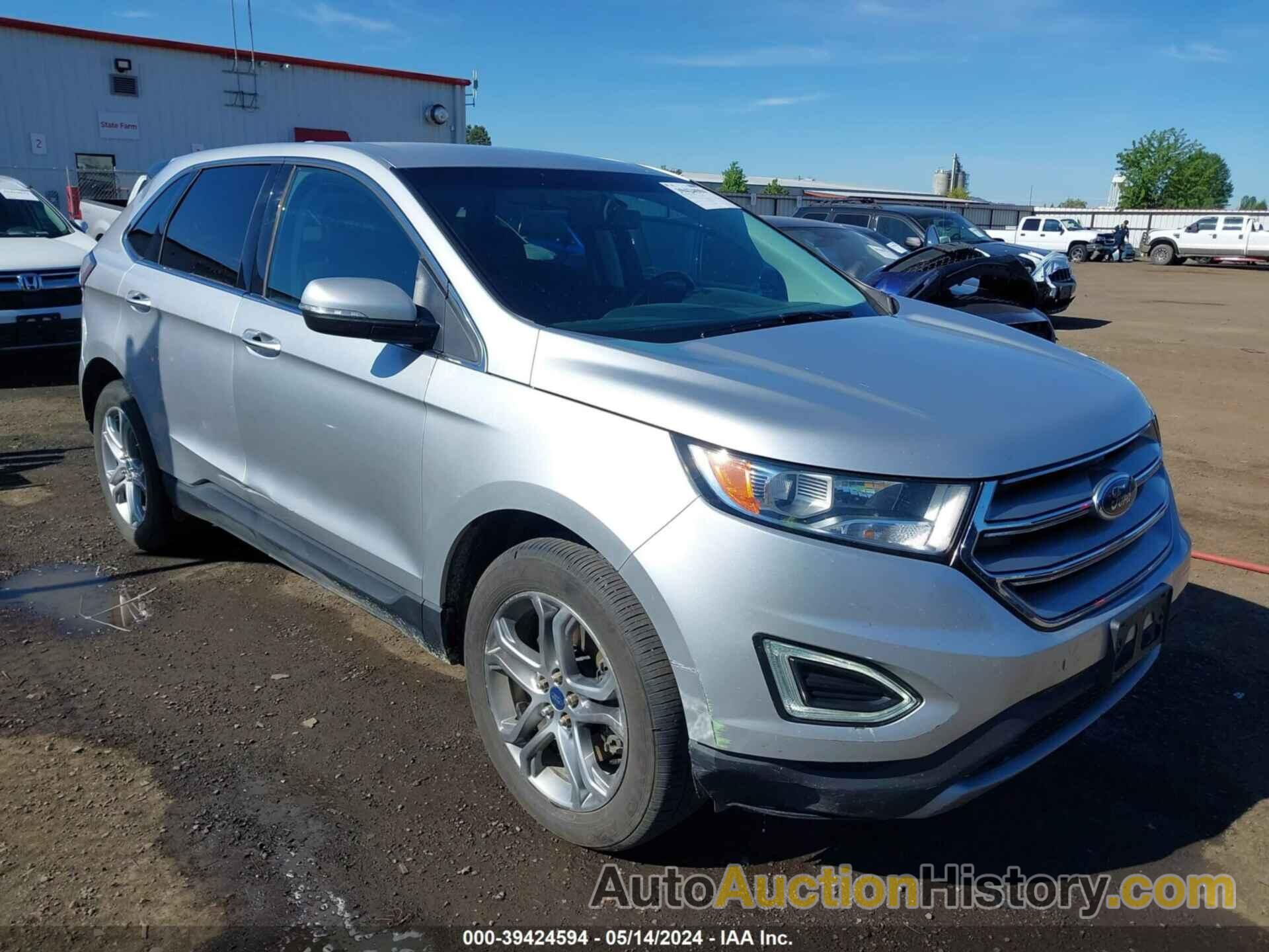 FORD EDGE TITANIUM, 2FMTK4K81FBB31037