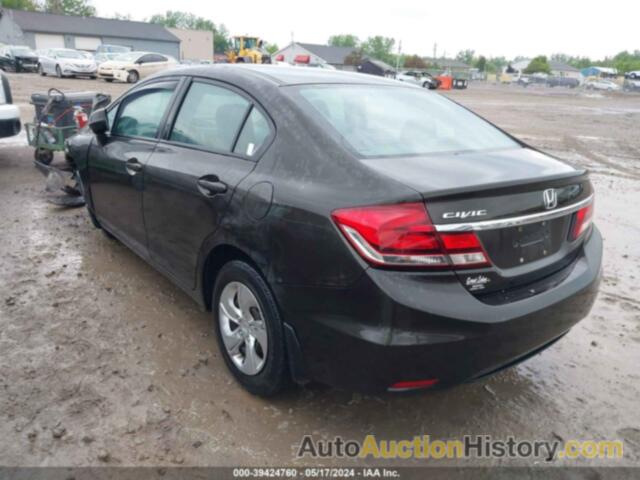 HONDA CIVIC LX, 19XFB2F57DE050619