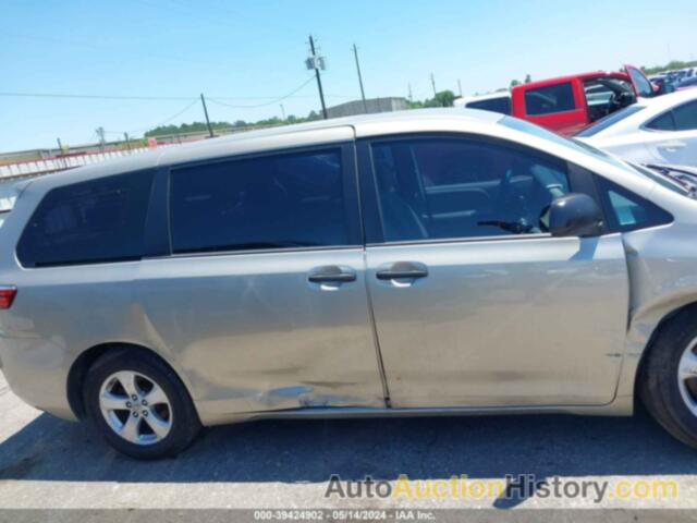 TOYOTA SIENNA L 7 PASSENGER, 5TDZZ3DC6HS834690