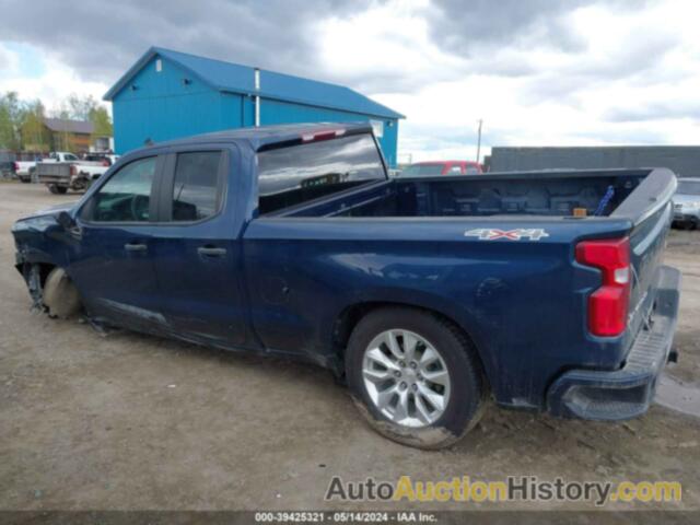 CHEVROLET SILVERADO 1500 4WD DOUBLE CAB STANDARD BED CUSTOM, 1GCRYBEK2MZ110538