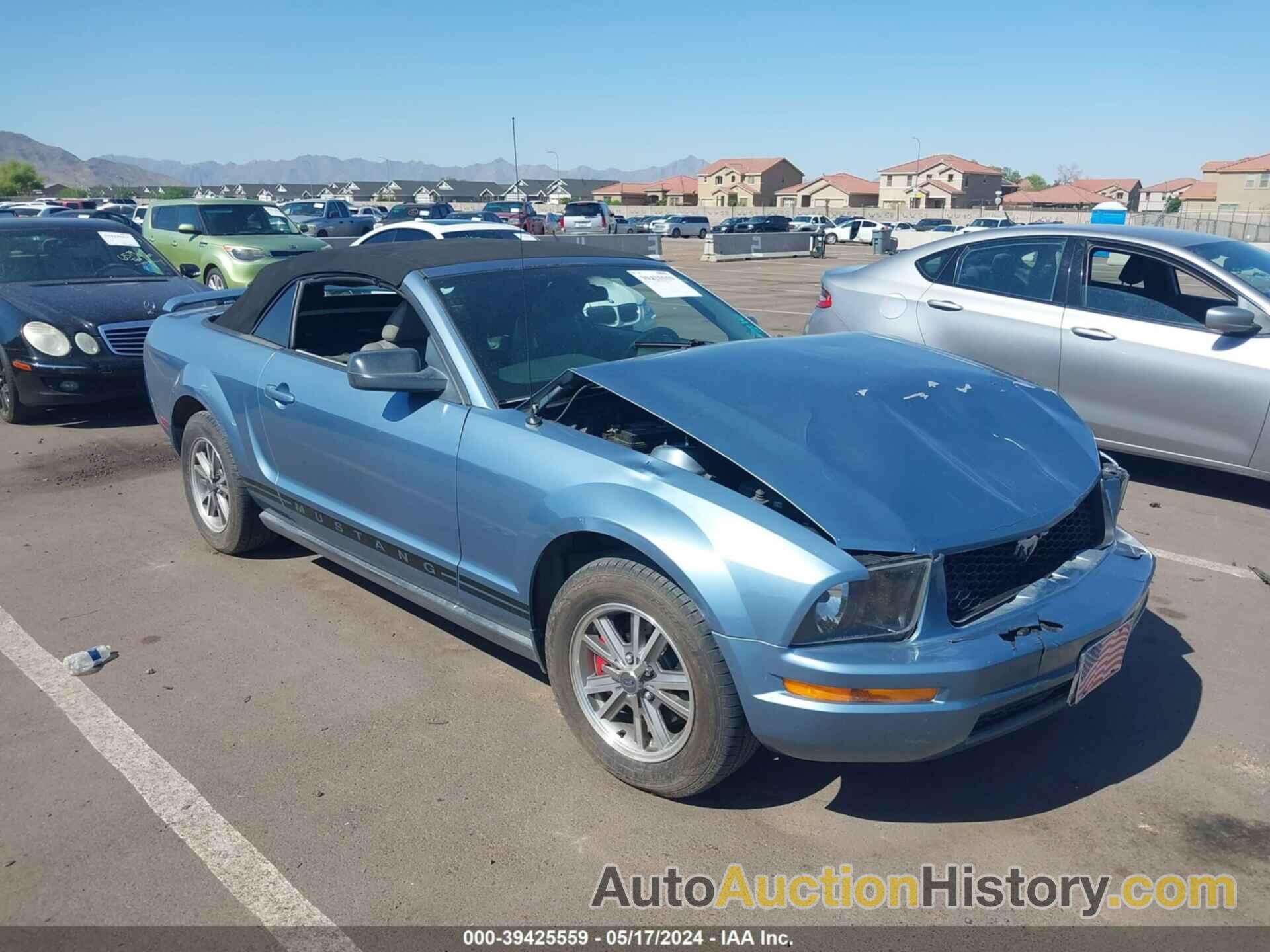 FORD MUSTANG, 1ZVHT84N055192512