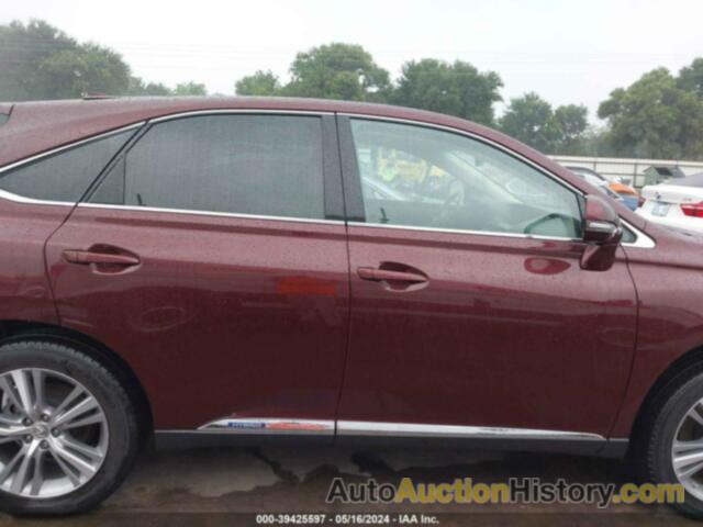 LEXUS RX 450H, 2T2ZB1BA8FC002487