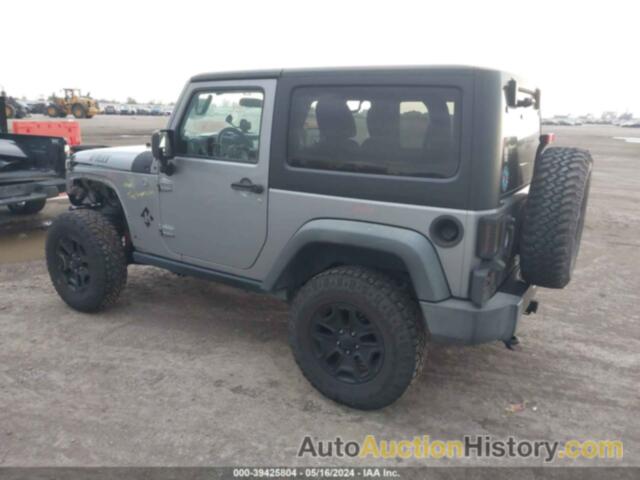 JEEP WRANGLER WILLYS WHEELER, 1C4AJWAG7FL755637