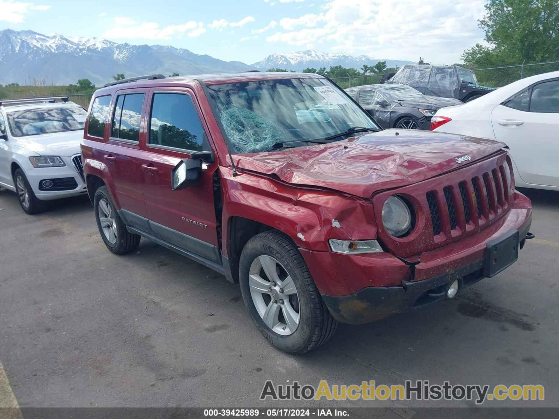 JEEP PATRIOT SPORT, 1J4NF1GB0BD148835