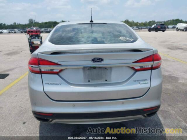 FORD FUSION TITANIUM, 3FA6P0K92HR262461