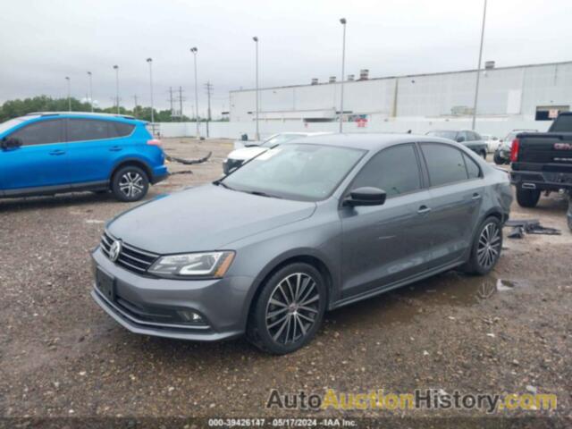 VOLKSWAGEN JETTA 1.8T SPORT, 3VWD17AJ7FM211634