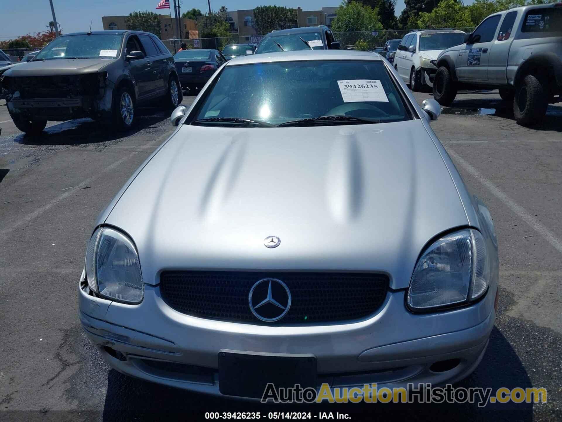 MERCEDES-BENZ SLK 230 KOMPRESSOR, WDBKK49F81F231016