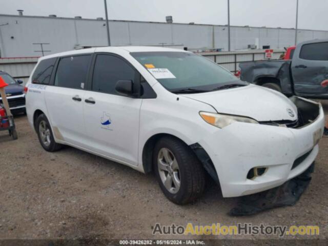 TOYOTA SIENNA L V6 7 PASSENGER, 5TDZK3DC9ES484892