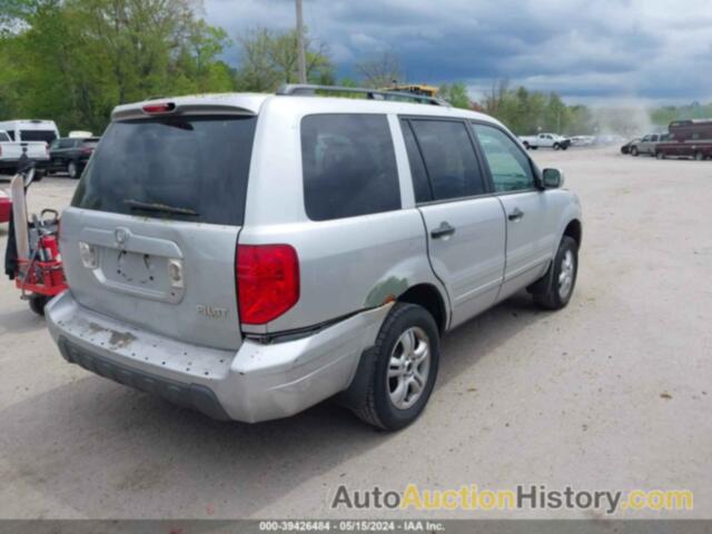 HONDA PILOT EX-L, 2HKYF18533H515671