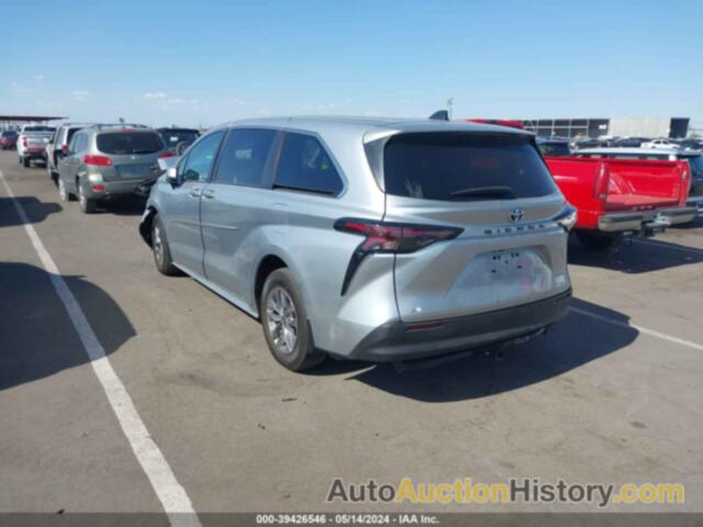 TOYOTA SIENNA LE, 5TDKSKFC5PS074277