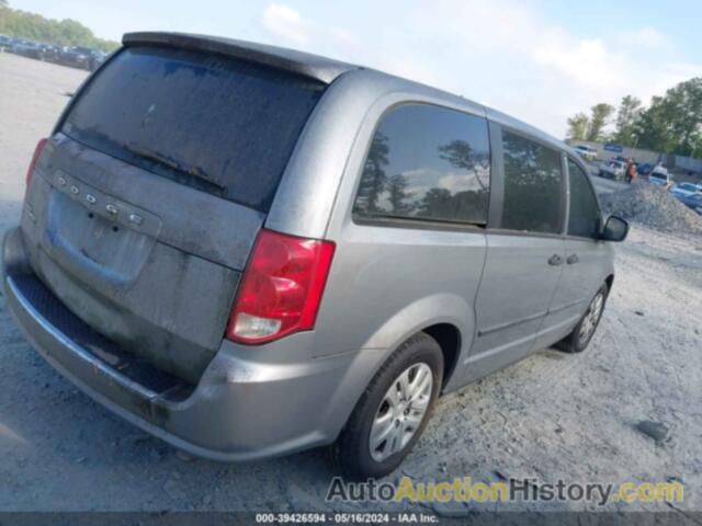 DODGE GRAND CARAVAN SE, 2C4RDGBG9DR768943