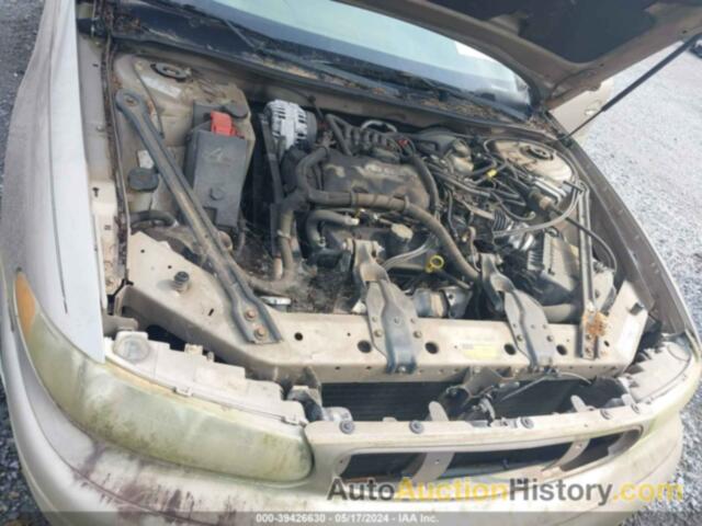 BUICK CENTURY CUSTOM, 2G4WS52J011148805