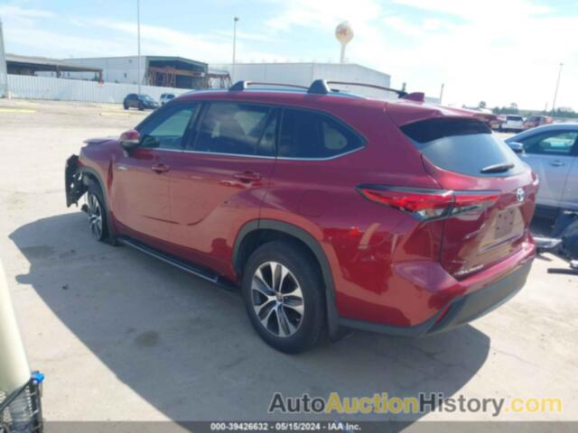 TOYOTA HIGHLANDER HYBRID XLE, 5TDGARAH7LS503000