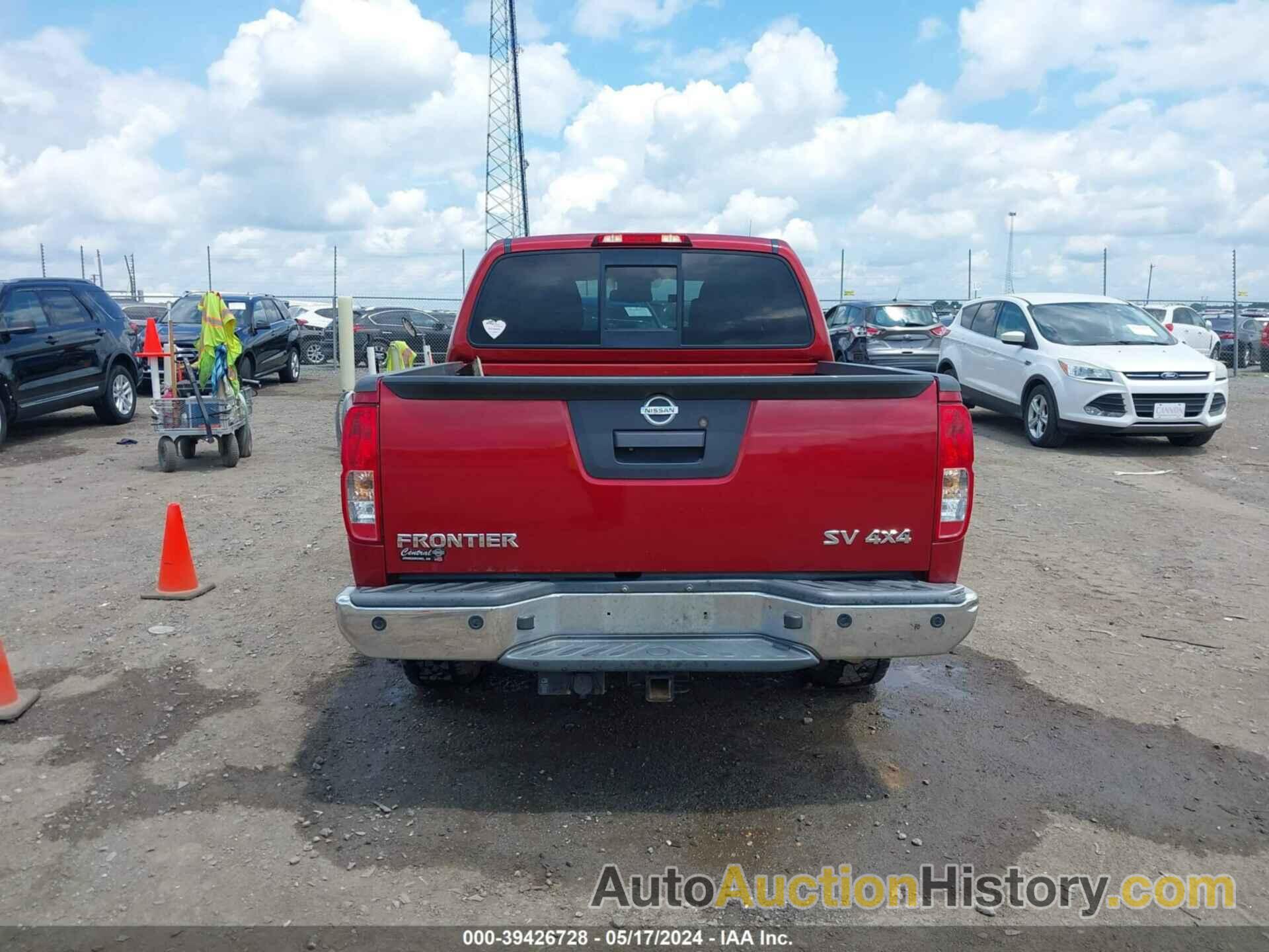 NISSAN FRONTIER SV, 1N6AD0EV3GN708086