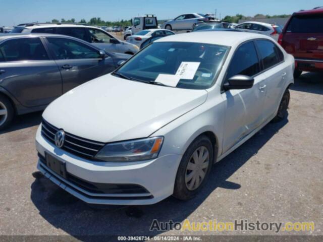 VOLKSWAGEN JETTA 2.0L S, 3VW2K7AJXFM280659