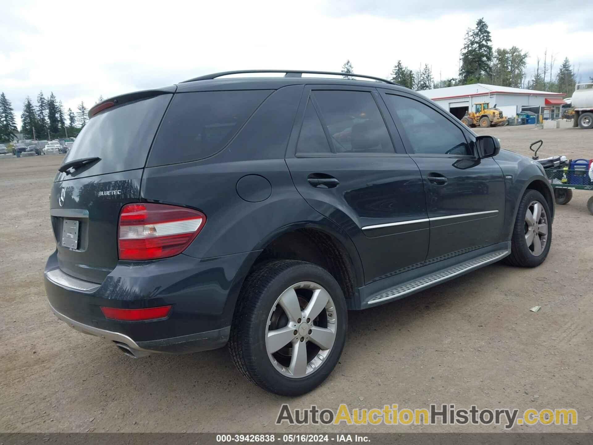 MERCEDES-BENZ ML 320 BLUETEC 4MATIC, 4JGBB25E79A491527