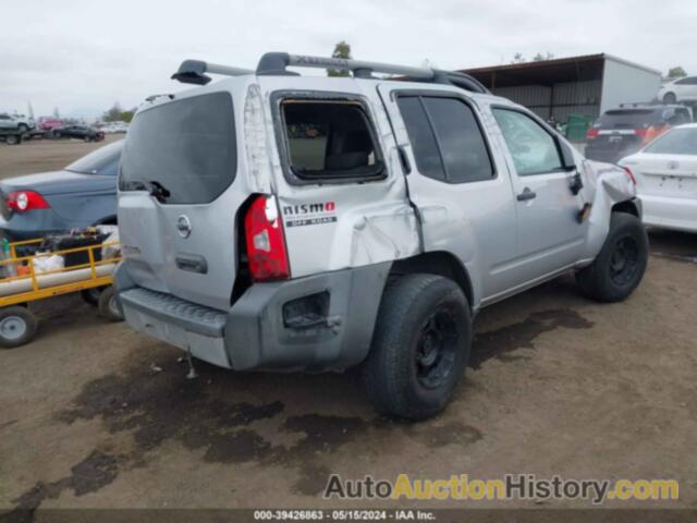 NISSAN XTERRA OFF ROAD/S/SE, 5N1AN08U09C511261