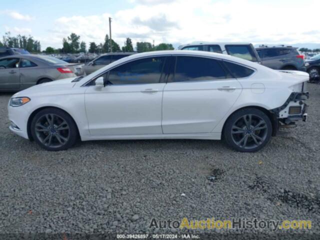 FORD FUSION PLATINUM, 3FA6P0K92HR368666