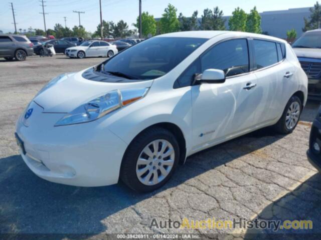 NISSAN LEAF S, 1N4BZ0CP3HC306696