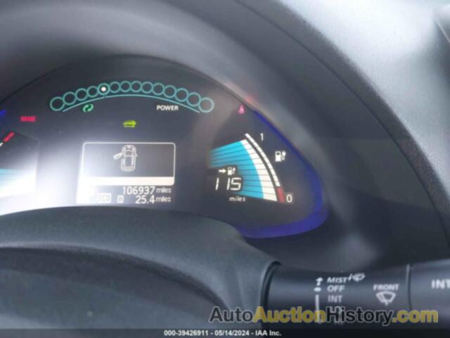 NISSAN LEAF S, 1N4BZ0CP3HC306696