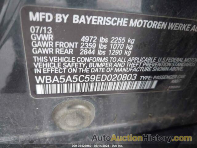 BMW 528I, WBA5A5C59ED020803