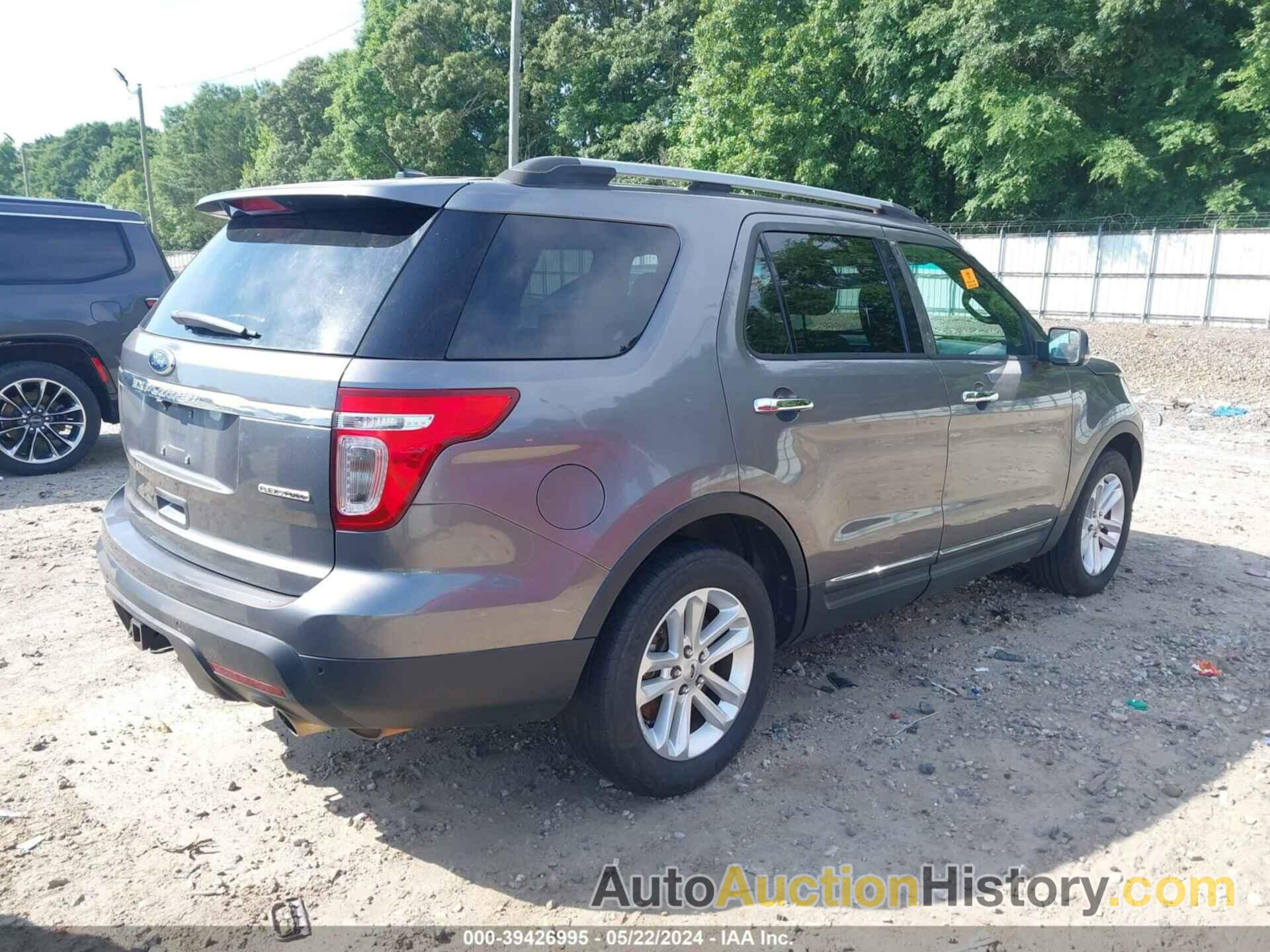 FORD EXPLORER XLT, 1FM5K7D85DGB42278