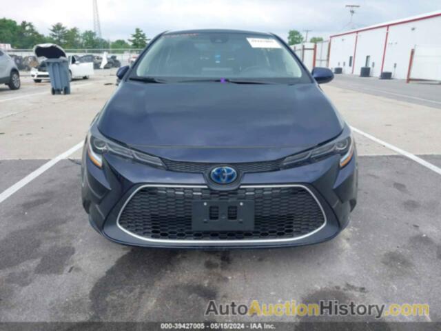 TOYOTA COROLLA HYBRID LE, JTDEAMDE5MJ015898