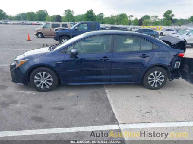 TOYOTA COROLLA HYBRID LE, JTDEAMDE5MJ015898