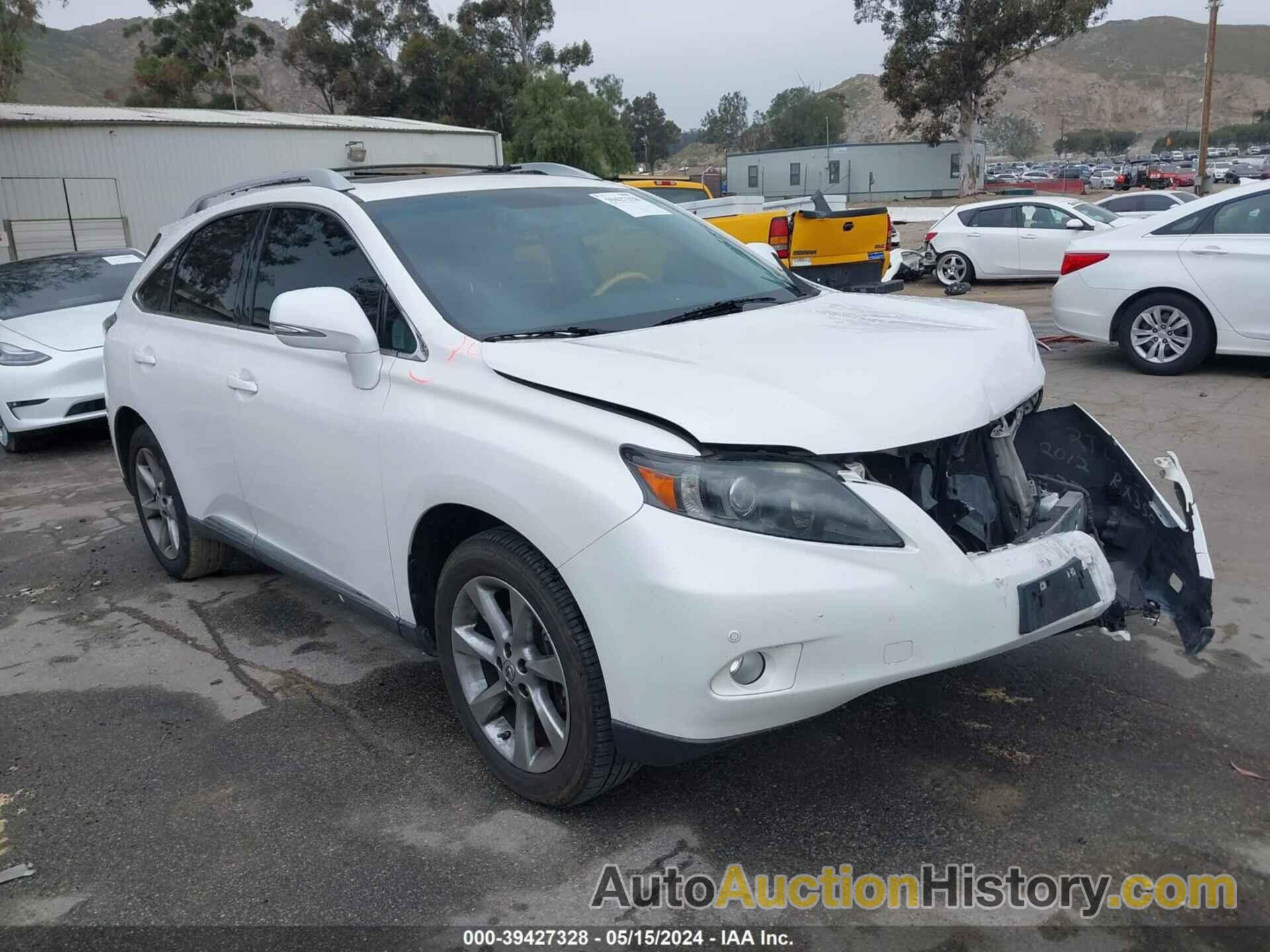 LEXUS RX 350, 2T2ZK1BA9CC067506