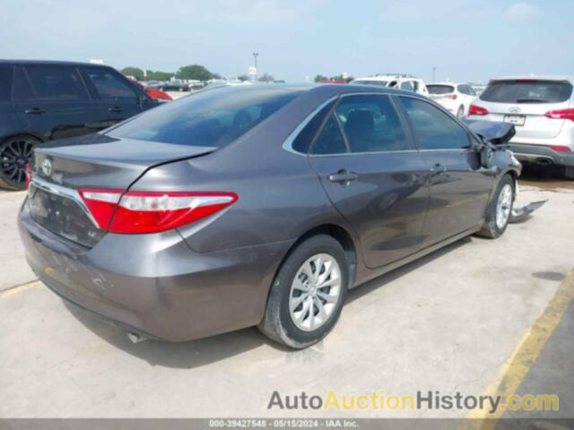 TOYOTA CAMRY LE/XLE/SE/XSE, 4T4BF1FK6FR484362