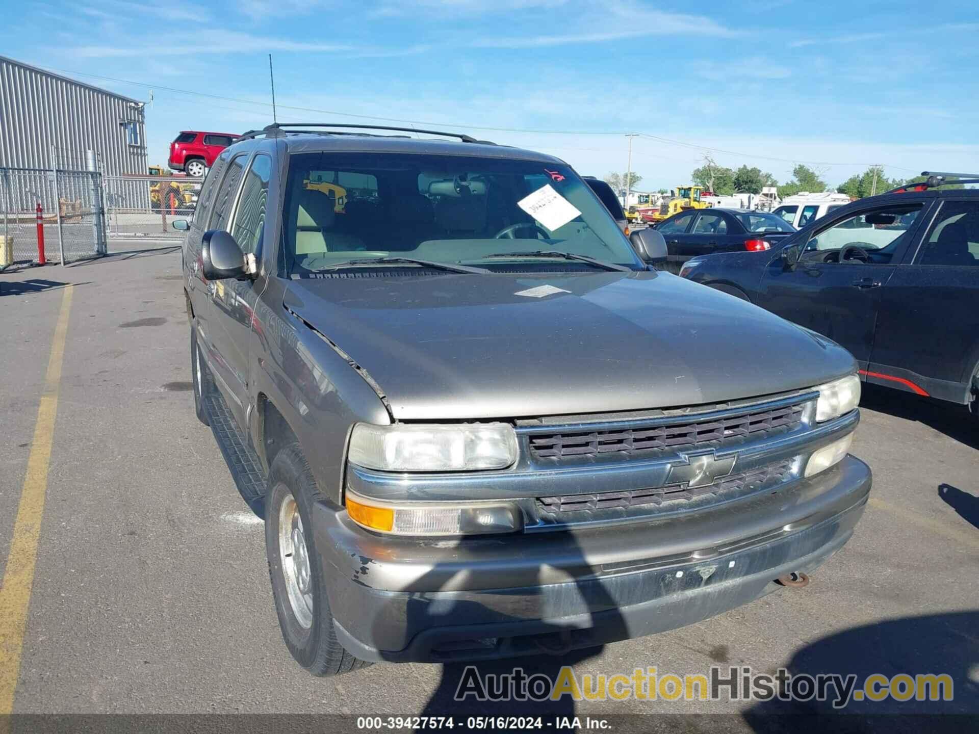 CHEVROLET TAHOE K1500, 1GNEK13T31R101145