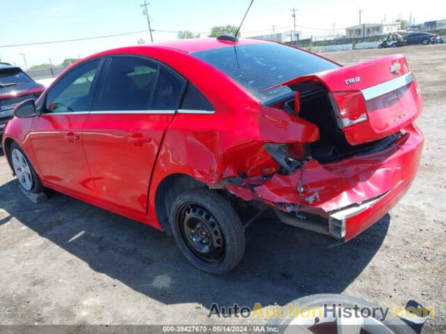 CHEVROLET CRUZE 2LT AUTO, 1G1PE5SB6F7300291