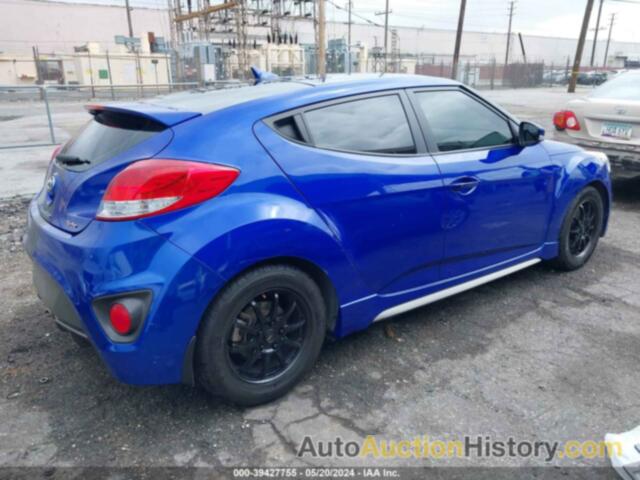 HYUNDAI VELOSTER TURBO, KMHTC6AE4DU175380