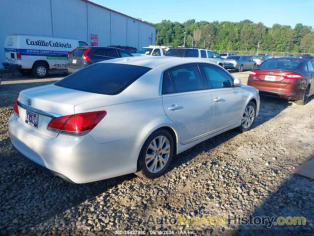 TOYOTA AVALON, 4T1BK3DB0BU387625