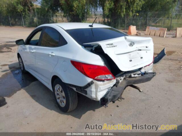 HYUNDAI ACCENT SE, KMHCT4AE8HU312671