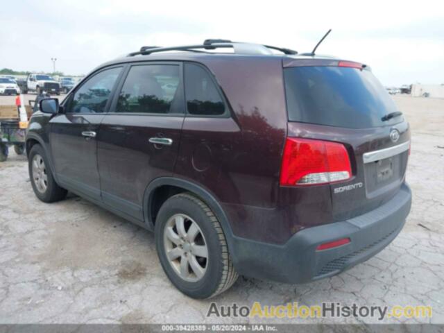 KIA SORENTO LX, 5XYKT4A29CG254635