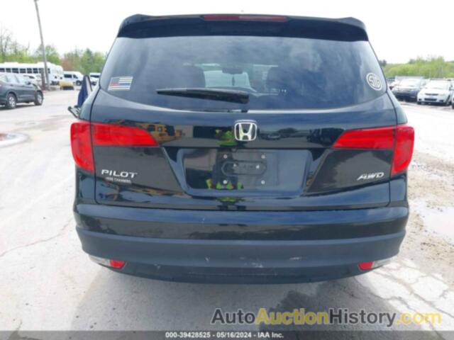 HONDA PILOT EX-L, 5FNYF6H79HB069756