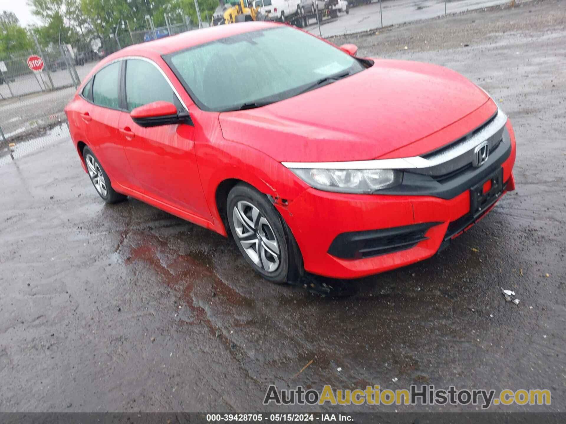 HONDA CIVIC LX, 2HGFC2F51JH503616